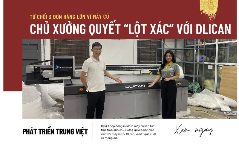 Từ Chối 3 Đơn Hàng Lớn Vì Máy Cũ - Chủ Xưởng Quyết “Lột Xác” Với Dlican